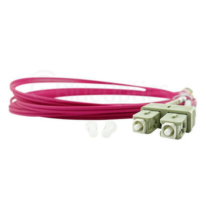 blueoptics-sfp3232fu1mk-cable-de-fibra-optica-1-m-sc-om4-magenta