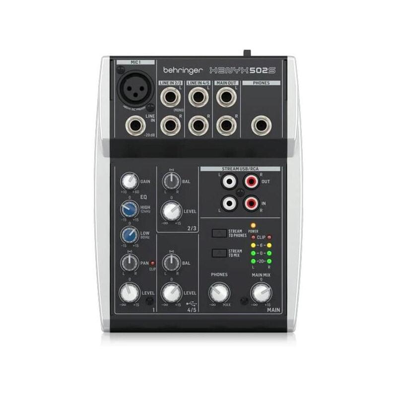 behringer-502s-5-mezclador-analogico-usb-compacto-de-canales-disenado-especificamente-para-podcasting-streaming-y-grabacion-en-c