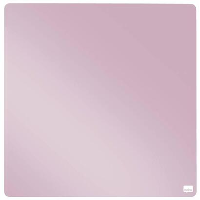 nobo-mini-pizarra-magnetica-tile-360x360mm-sin-marco-almohadillas-adhesivas-e-imanes-diseno-creativo-y-colorido-rosa