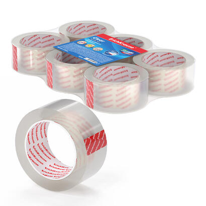 pack-de-6-unidades-erichkrause-pack-de-6-precintos-clear-48mmx50m-transparente