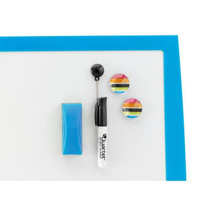 nobo-pizarra-blanca-magnetica-pequena-585x430-marco-de-colores-vibrantes-accesorios-de-pizarra-a-juego-azul