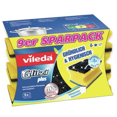 vileda-glitzi-plus-estropajo-con-antibac-pack-9-piezas-142596