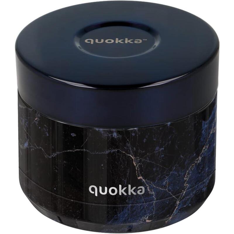 quokka-recipiente-comida-termico-acero-inoxidable-whim-black-marble-369-ml