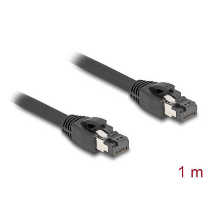delock-cable-de-red-rj45-cat81-sftp-1-m-bis-40-gbps-negro