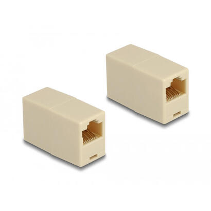 delock-adaptador-rj45-hembra-a-rj45-hembra-utp-beige