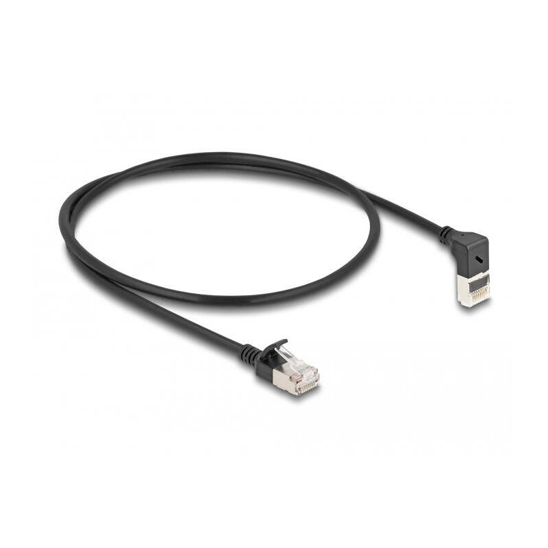 delock-cable-de-red-rj45-cat6a-sftp-slim-90-oben-angular-gerade-05-m