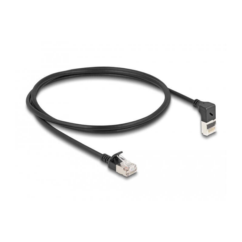 delock-cable-de-red-rj45-cat6a-sftp-slim-90-oben-angular-gerade-1-m delock-cable-de-red-rj45-cat6a-sftp-slim-90-oben-angular-gerade-1-m