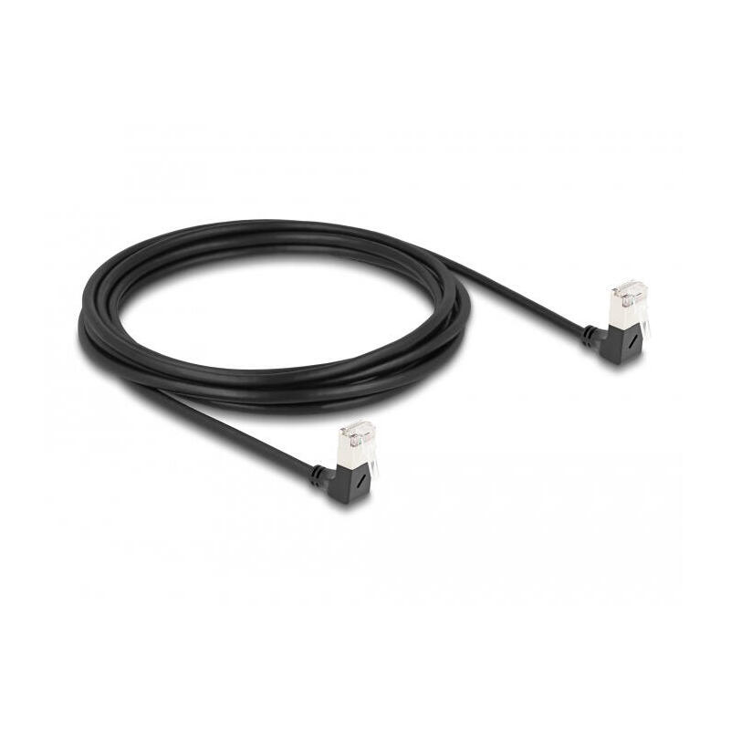 delock-cable-de-red-rj45-cat6a-sftp-slim-90-unten-unten-angular-3-m