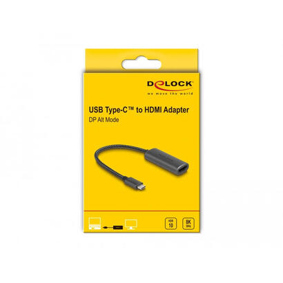delock-usb-tipo-c-adaptador-a-hdmi-dp-alt-mode-8k-con-hdr-funktion-aluminium