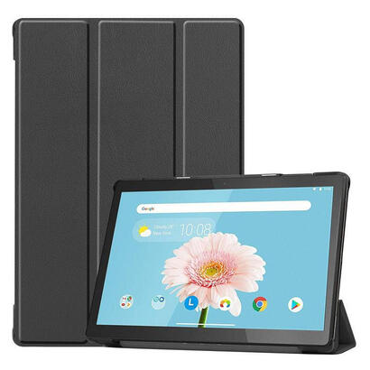 tri-fold-caster-hard-shell-cover-with-auto-wake-function-for-lenovo-tab-m10-101-warranty-12m