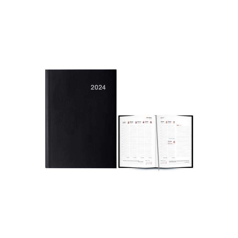 ingraf-agenda-anual-paris-15x21cm-sv-negro-2024