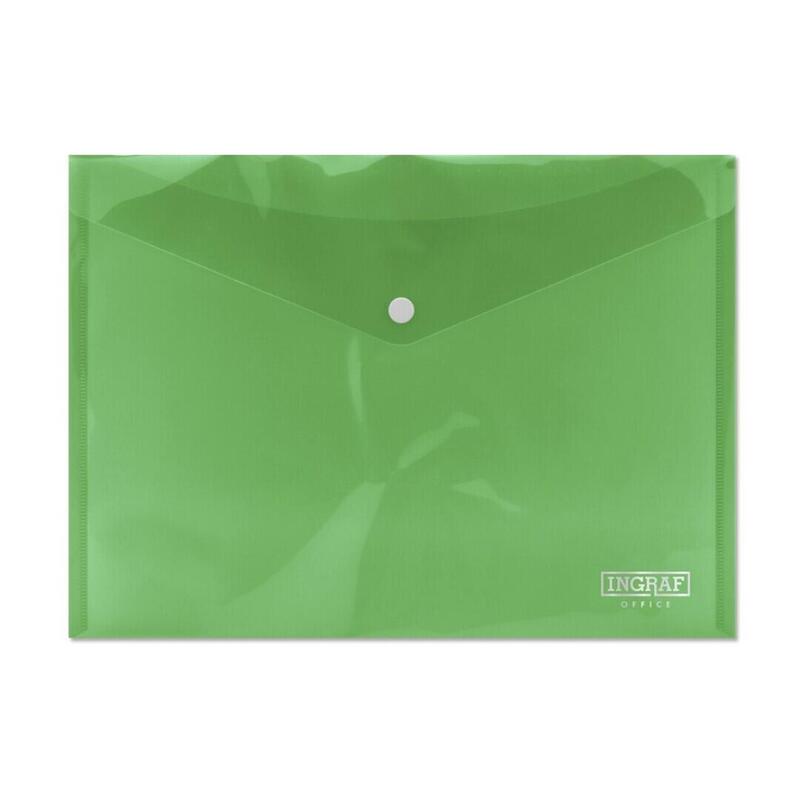 pack-de-10-unidades-ingraf-sobre-con-cierre-de-broche-polipropileno-tamano-a4-color-verde
