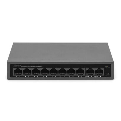 digitus-switch-82port-10-100-30w-fe-poe-unmanaged