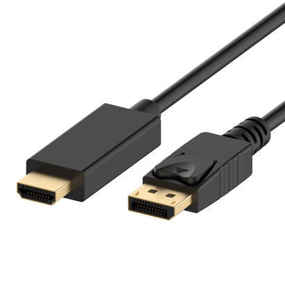 ewent-ec1431-cable-displayport-hdmi-tipo-a-estandar-18-m-negro