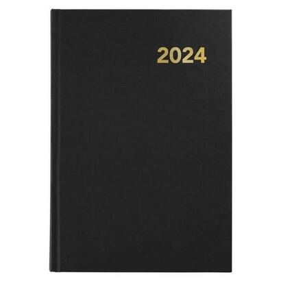 grafoplas-agenda-anual-bretana-dia-pagina-15x21cm-2024-negro