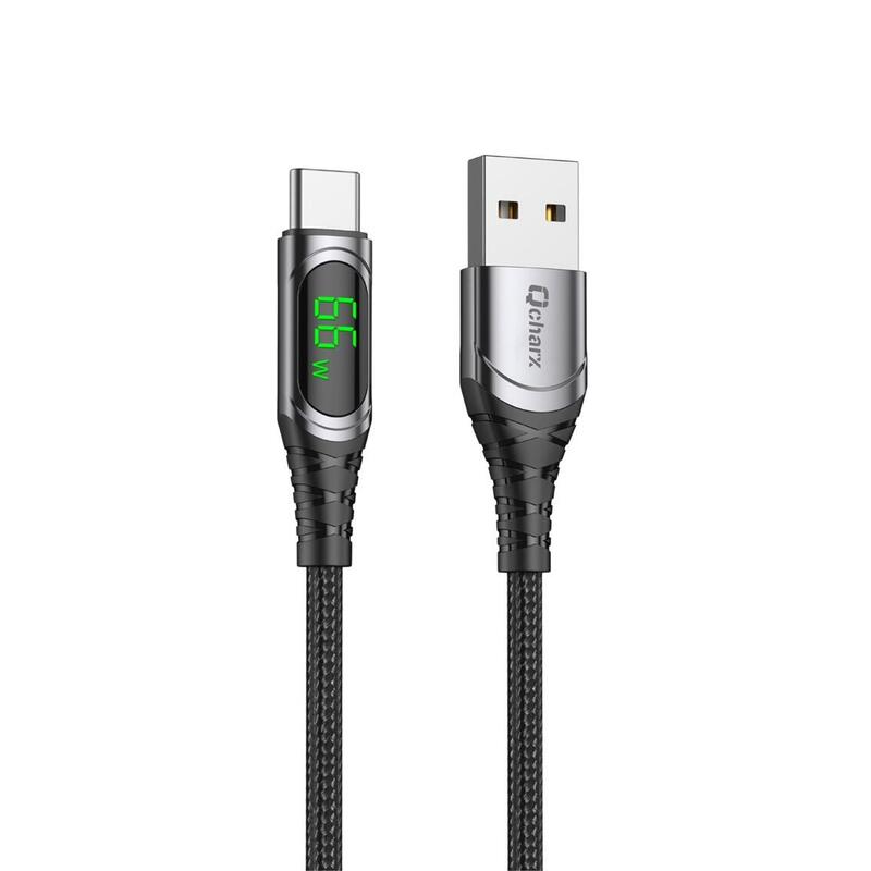 cable-qcharx-menorca-usb-a-tipo-c-3a-66w-1-m-aleacion-aluminio-negro-cable-suave-digital-display
