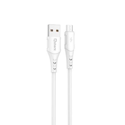 cable-qcharx-lisbon-usb-a-lightning-3a-1-m-pvc-blanco
