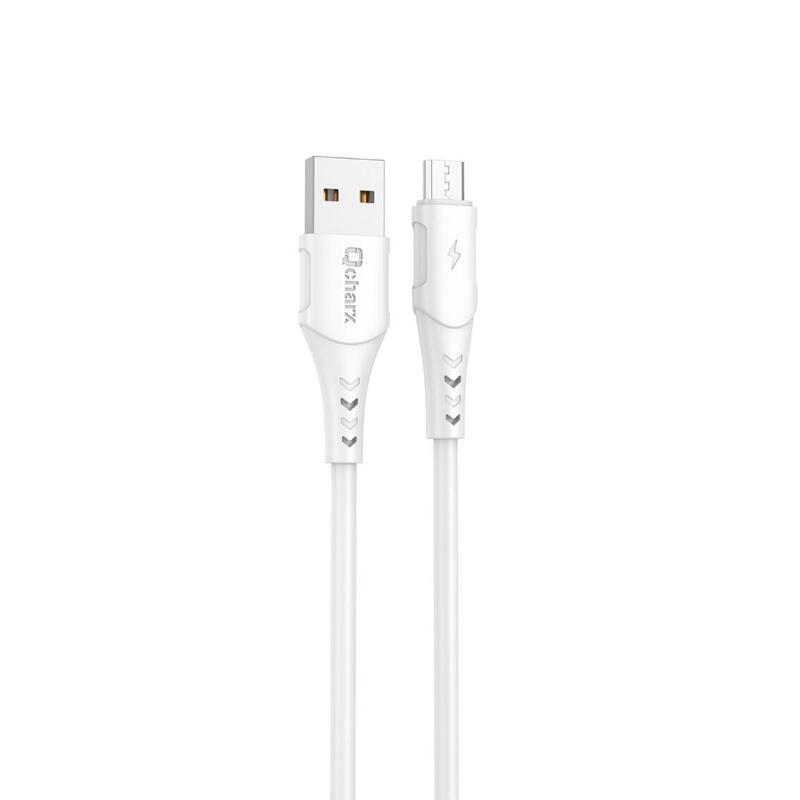 cable-qcharx-lisbon-usb-a-lightning-3a-1-m-pvc-blanco