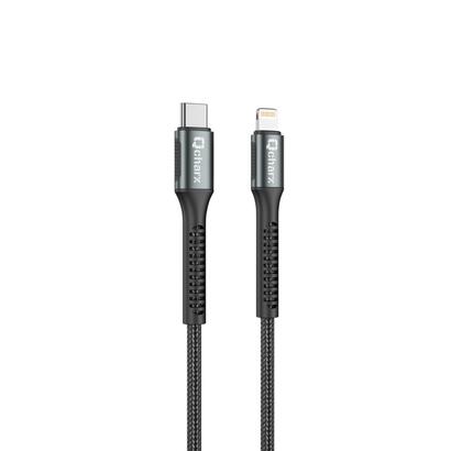cable-qcharx-prague-tipo-c-a-lightning-3a-20w-1-m-aleacion-de-aluminio-negro-cable-trenzado-suave