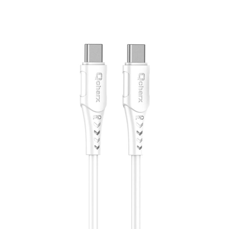 cable-qcharx-sofia-tipo-c-a-tipo-c-3a-60w-1-m-pvc-blanco