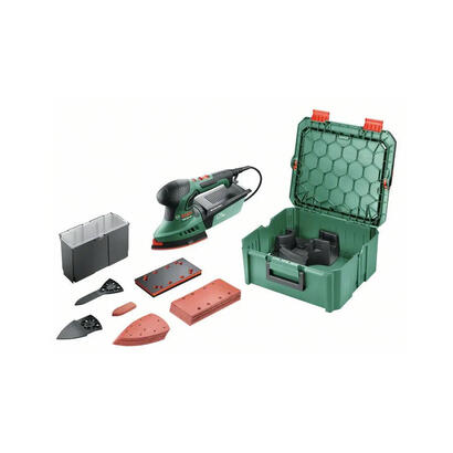 multilijadora-bosch-psm-200-aes-juego-de-accesorios-de-29-piezas-verdenegro-200-vatios-systembox-06033b6002