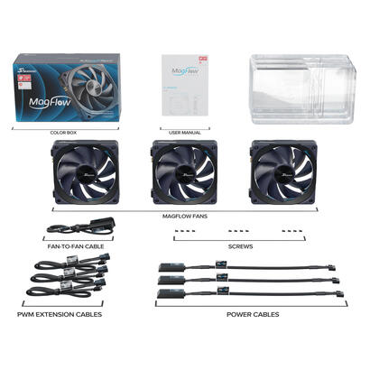 seasonic-magflow-1225-pwm-ventilador-120mm-3er-kit