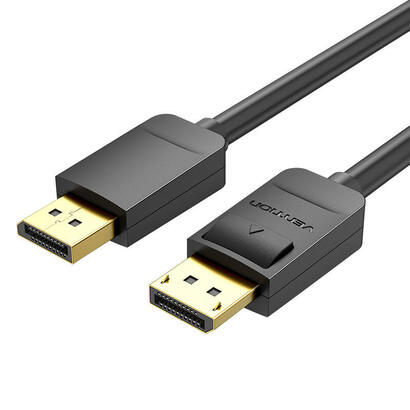 cable-displayport-12-4k-vention-hacbf-displayport-macho-displayport-macho-1m-negro