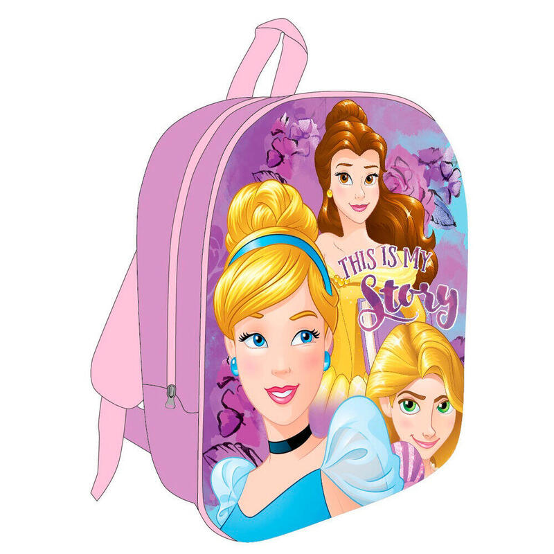 mochila-3d-princesas-disney-30cm