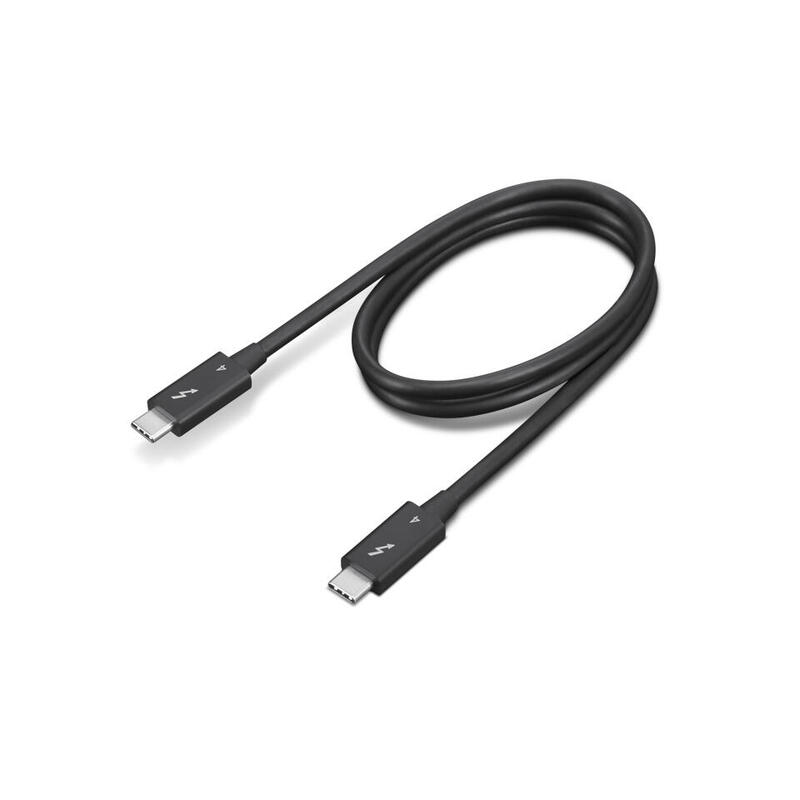 lenovo-4x91k16968-cable-thunderbolt-07-m-40-gbits-negro