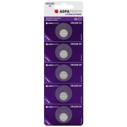 agfaphoto-bateria-lithium-cr1220-3v-extreme-retail-blister-5-pack