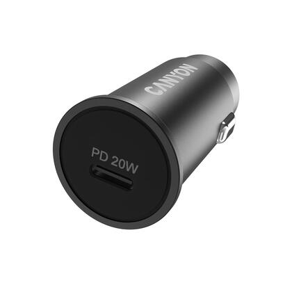 canyon-cargador-de-coche-c-20-pd-20w-usb-c-negro