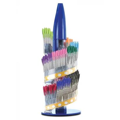 bic-cristal-medium-y-fun-expositor-de-770-boligrafos-de-bola-tinta-con-base-de-aceite-colores-surtidos