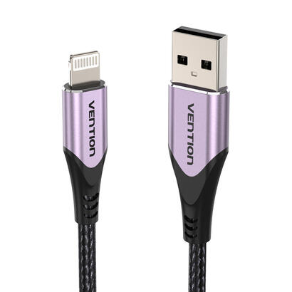 cable-usb-20-lightning-vention-labvf-usb-macho-lightning-macho-1m-morado