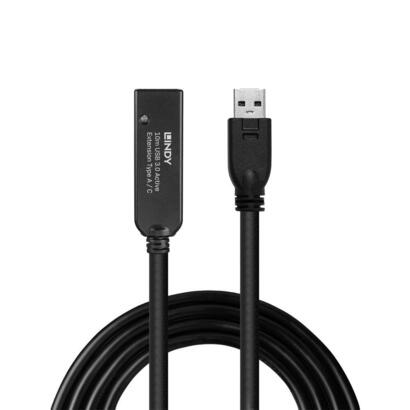 lindy-43376-cable-usb-10-m-usb-32-gen-1-31-gen-1-usb-a-usb-c-negro