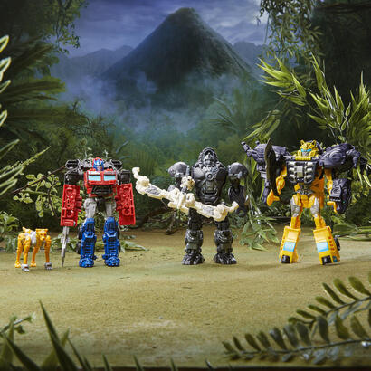 hasbro-transformers-rise-of-the-beasts-beast-weaponizers-optimus-primal-y-arrowstripe-mini-play-figura