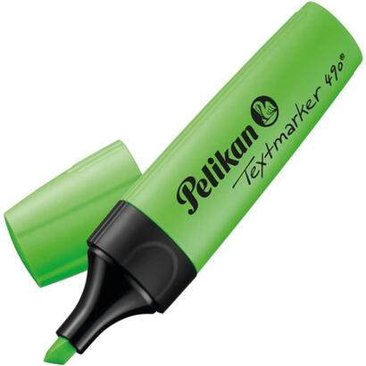 rotulador-pelikan-fluorescente-textmarker-490-verde-10-piezas