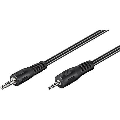 cable-de-audio-goobay-35-mm-25-mm-negro-2-metros-50459