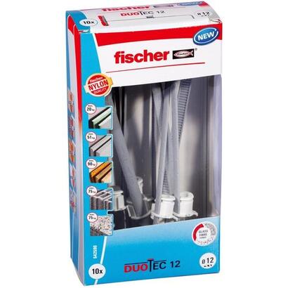 fischer-tacos-basculantes-duotec-12-ld-gris-clarorojo-10-unidades-542590