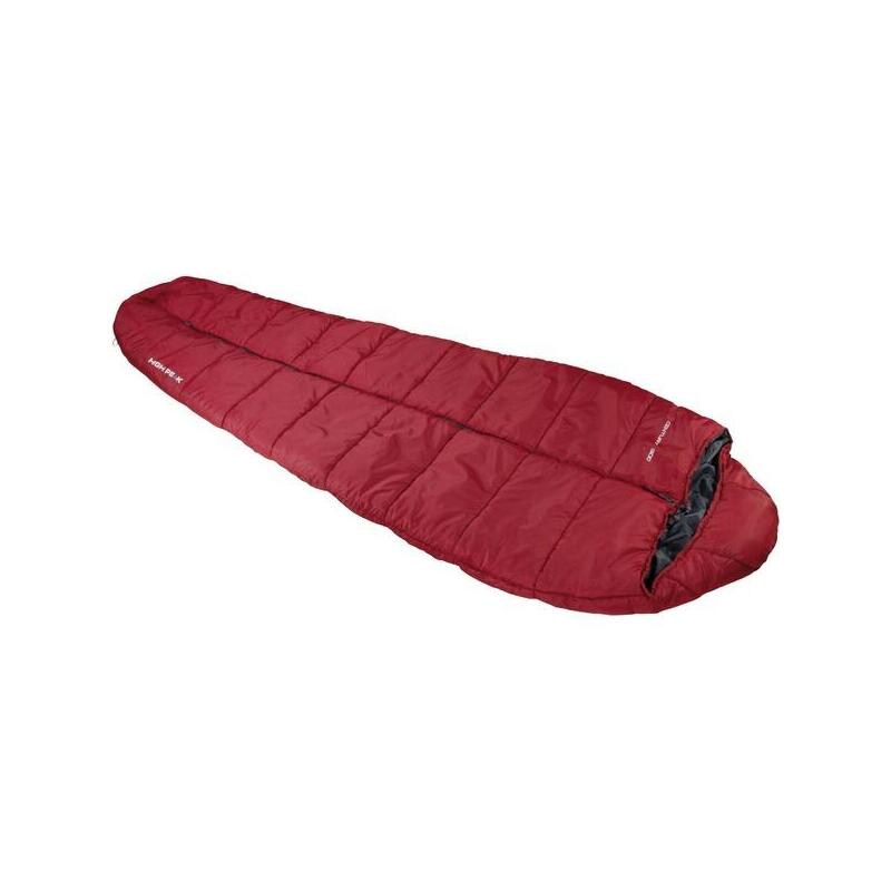 high-peak-century-300-saco-de-dormir-rojo-oscurogris-23227