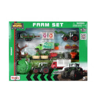 maisto-mini-work-machines-fendt-super-farm-play-set-modelo-de-vehiculo-con-alfombra-de-juego-512565
