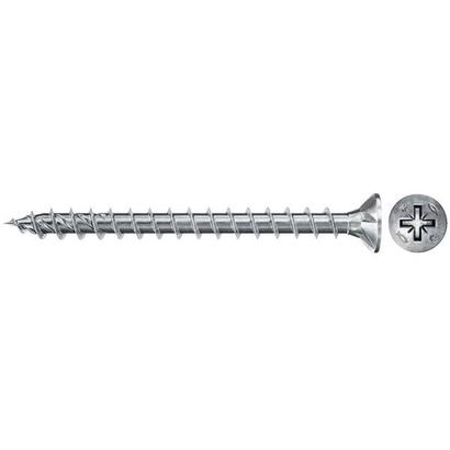 tornillo-para-aglomerado-fischer-powerfast-ii-45x16-cabeza-avellanada-pz-100-piezas-rosca-completa-galvanizado-670281