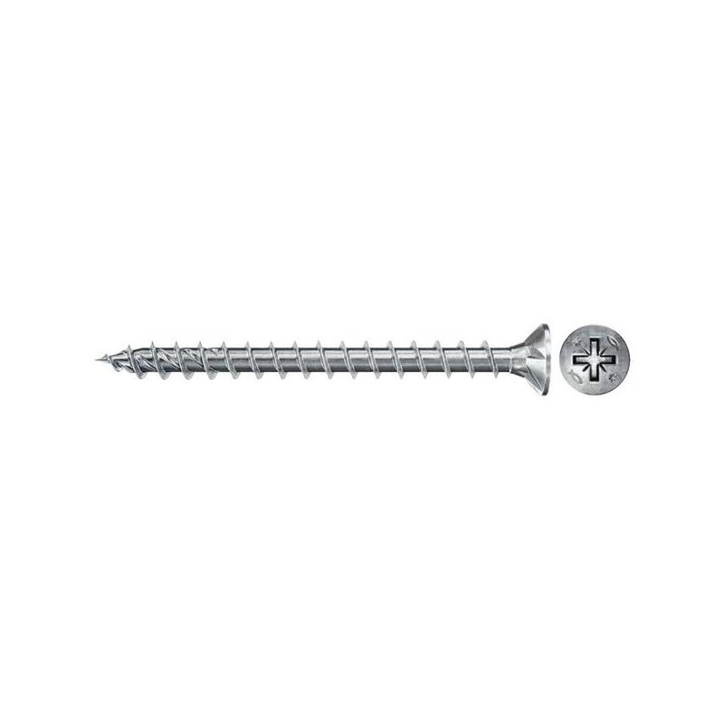 tornillo-para-aglomerado-fischer-powerfast-ii-45x16-cabeza-avellanada-pz-100-piezas-rosca-completa-galvanizado-670281