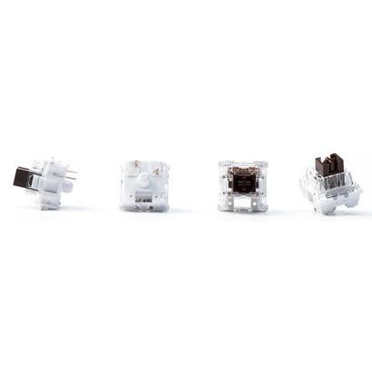 keychron-silent-k-pro-brown-switch-set-interruptores-de-boton-marrontransparente-110-piezas-g8