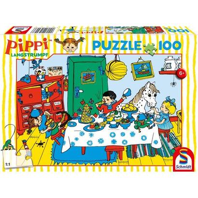 puzzle-schmidt-spiele-fiesta-del-cafe-con-pippi-100-piezas-56447