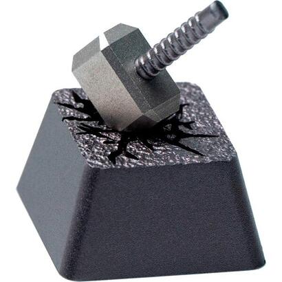 keychron-hammer-aleacion-de-aluminio-artisan-keycap-keycap-negroplata-at-1