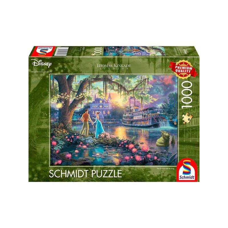 puzzle-schmidt-la-princesa-y-el-sapo-1000-piezas-57527