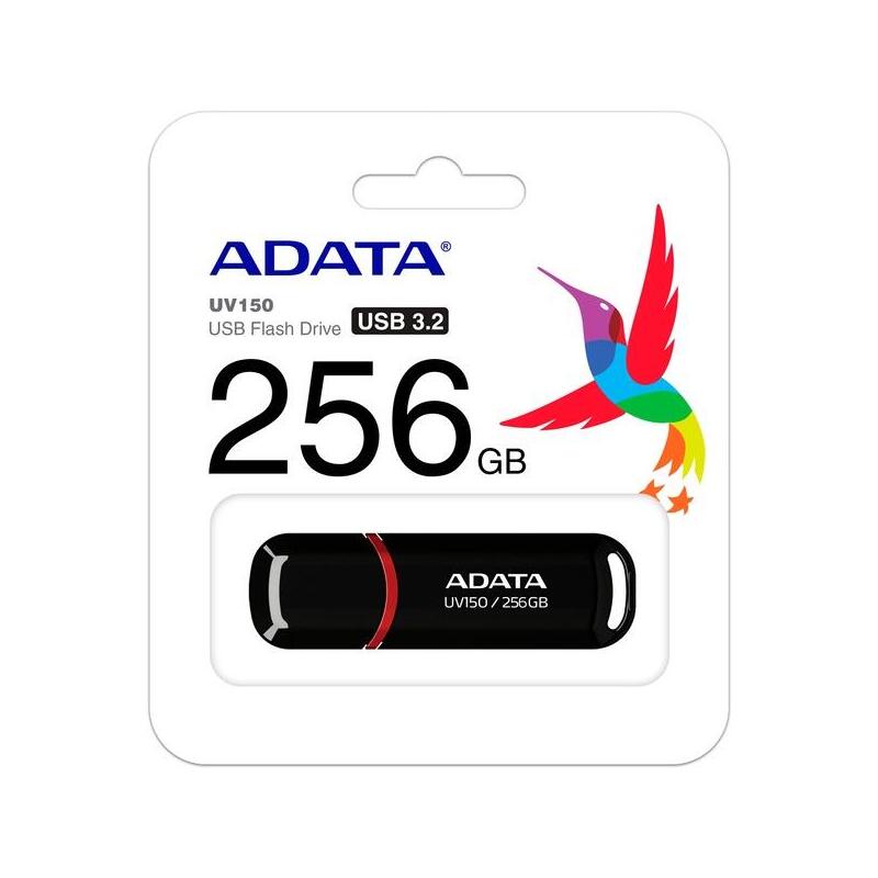 pendrive-adata-uv150-256-gb-usb-negrorojo-usb-a-32-gen-1