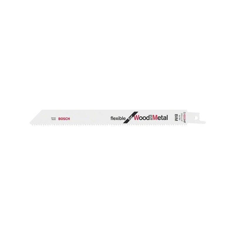 hoja-de-sierra-de-sable-bosch-professional-s-1022-hf-flexible-para-madera-y-metal-100-piezas-longitud-200-mm