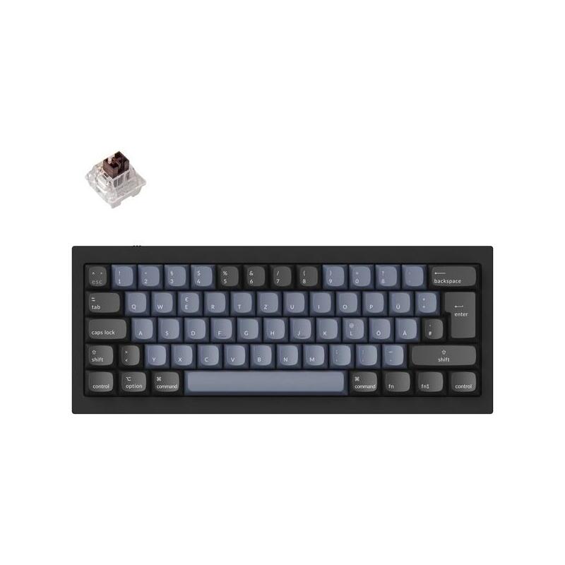 teclado-aleman-keychron-q4-gateron-g-pro-brown-hot-swap-marco-de-aluminio-rgb-q4-m3-de