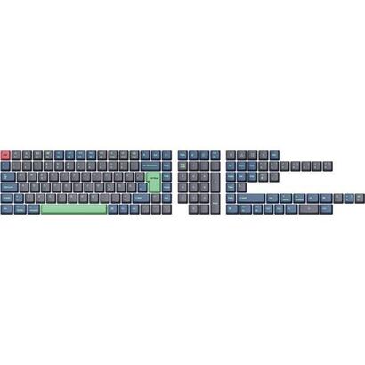 keychron-oem-dye-sub-pbt-juego-completo-de-teclas-hacker-keycap-azul-grisverde-neon-137-piezas-diseno-de-iso-t7-de